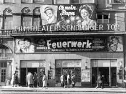 1952 Aussenansicht - Feuerwerk